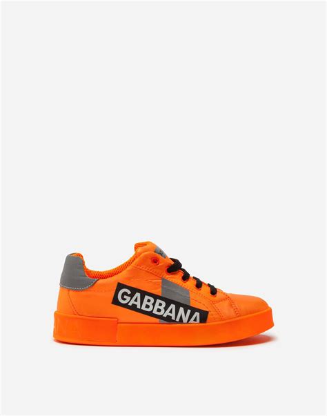 dolce gabbana sneakers orange|Dolce & Gabbana sneakers men's.